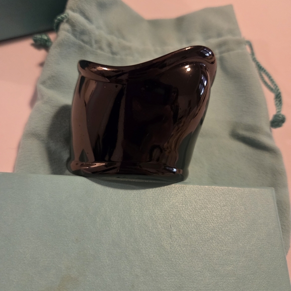 Tiffany & Co. Gunmetal Cuff Bracelet
